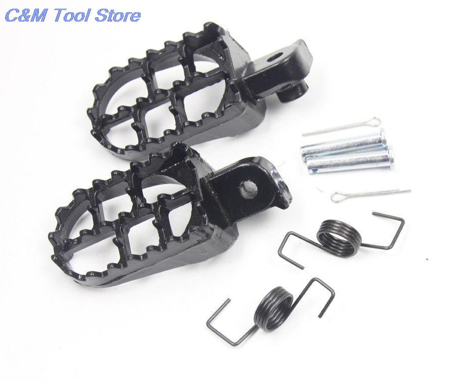 Новые педали-подставки для ног длиной 3,1 дюйма и шириной 2,0 дюйма для PW 50 (ВСЕ) PW80 (ВСЕ) Подставки для ног Подножки