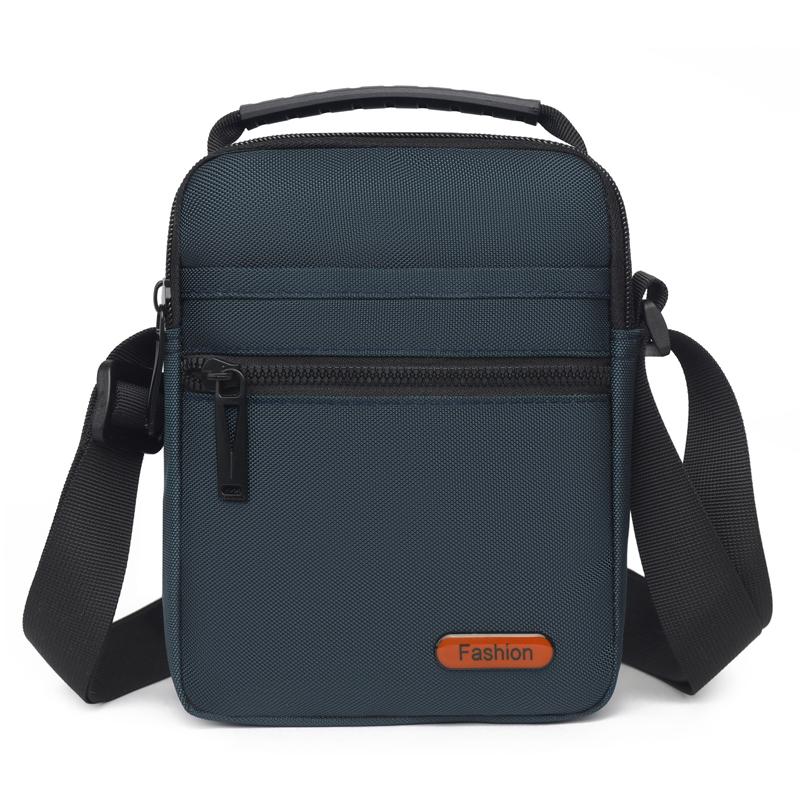 Мужская сумка через плечо, большая вместимость, вертикальная сумка для поездок на работу и обратно