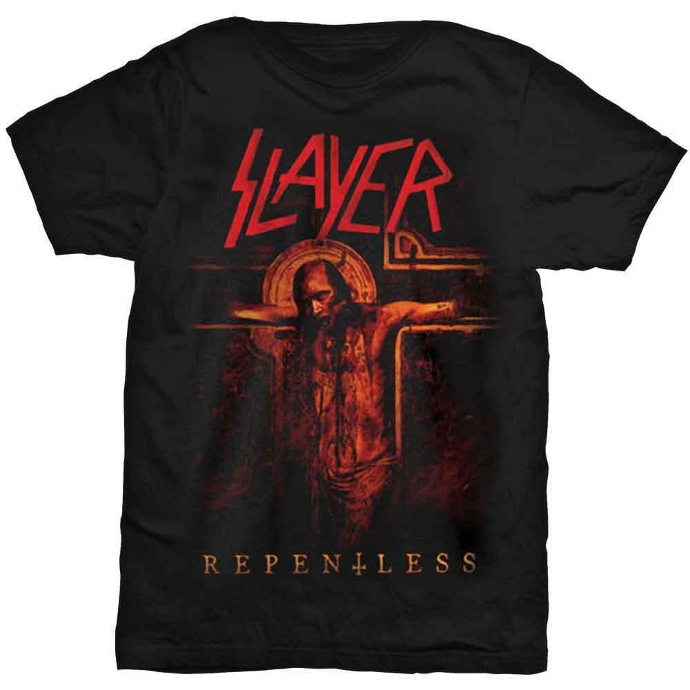 SLAYER Crucifix T-Shirt Black New