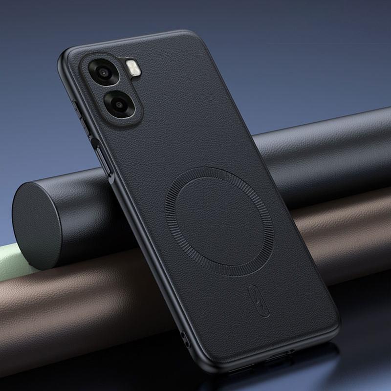 Для OPPO A6X A6 A5 A3 A2 Pro Чехол Роскошный Экологичный Кожаный Задняя Крышка Мягкий Премиальный Магнитный Кожаный Чехол для Телефона Ударопрочный Корпус