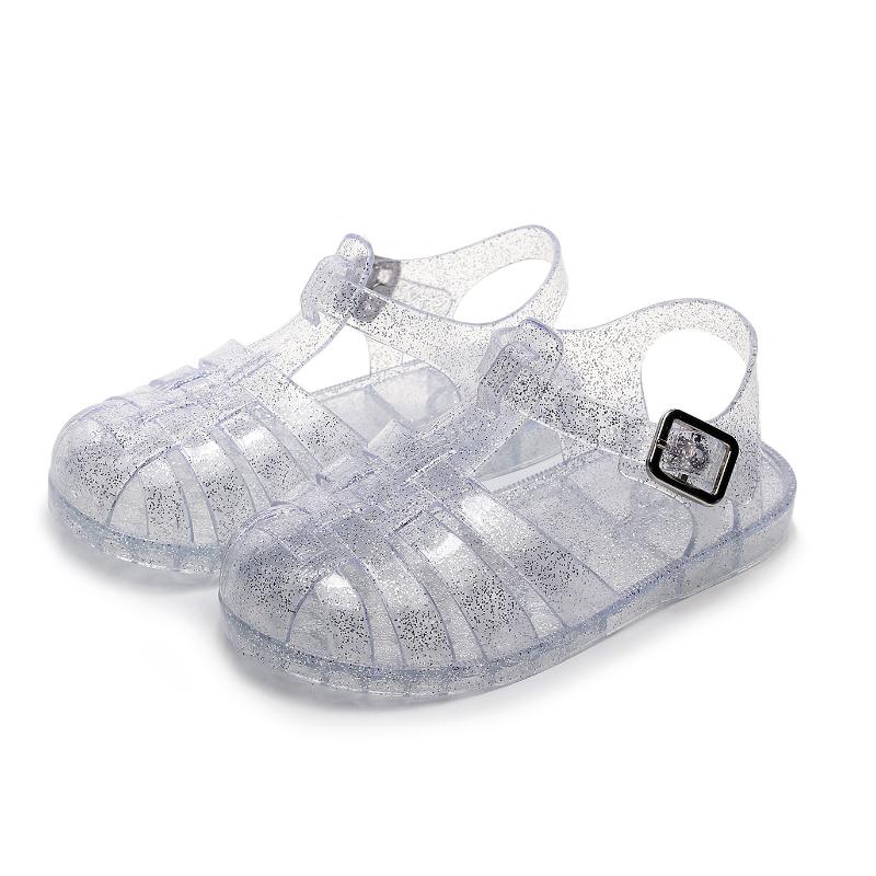 Children's Roman Shoes Summer Girls Flash Beach Shoes Princess Sandals