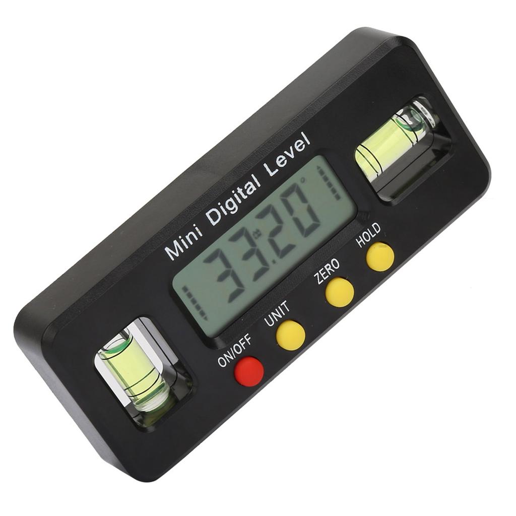 360 градусов Мини Цифровой Транспортир Угломер Инклинометр Магнитное Дно (100мм)