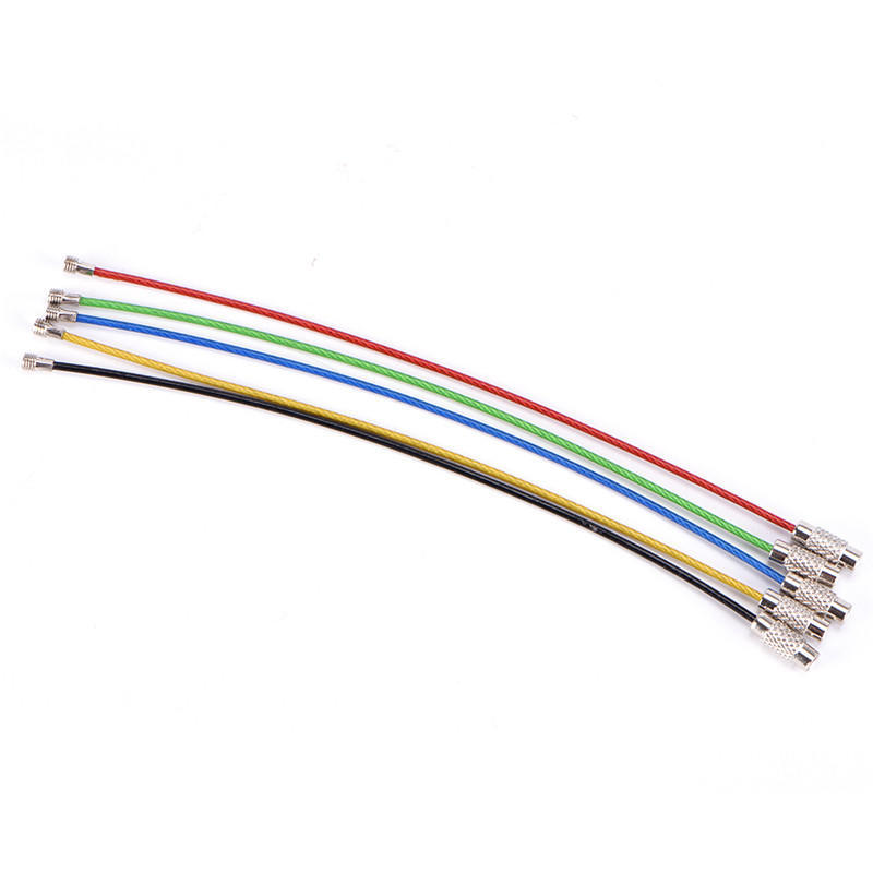 5 шт. брелок из нержавеющей стали, кабель, брелок, цепи для походов на открытом воздухе