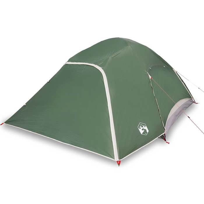 Tente familiale - vidaXL - 94723 - 6 personnes - Imperméable - Vert