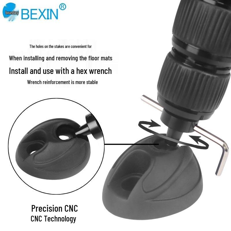 Универсальные противоскользящие ножки для штатива Beixin для DSLR с винтом 3/8" Основание монопода