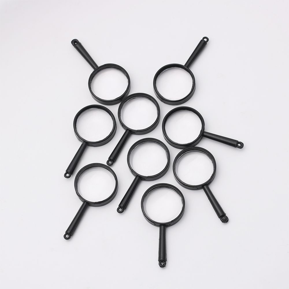 1/5/10 шт. Рождественский подарок Зритель насекомых 25 мм Линза для чтения 5-кратное увеличение Ювелирная лупа Ручной увеличитель