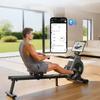 Magnetic rowing machine QK530-DZ KZYNTH Crane LCD Double track Professional 16 levels app