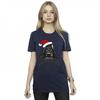Star Wars Womens/Ladies Episode IV: A New Hope Darth Vader Humbug Cotton Boyfriend T-Shirt