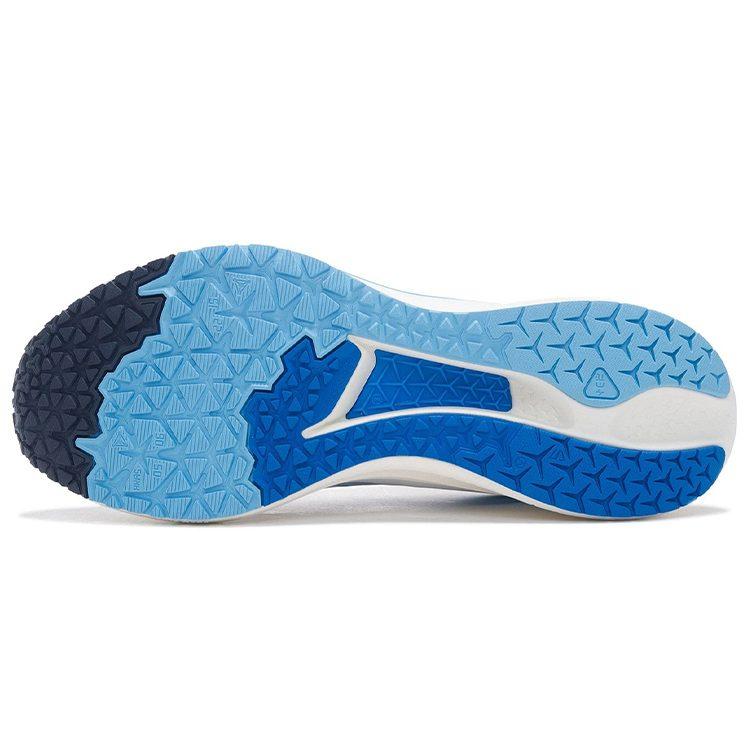 Li Ning Red Hare 5 Тканевая амортизация Низкие кроссовки LIGHT FOAM для бега Мужские Бело-синие ARMT047-2