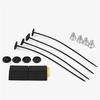Foam Protection Padcar Fan Universal Electric Cooling Radiator Fan Accessory Set Car Modified