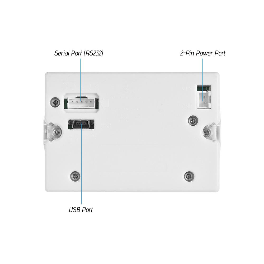 GOOJPRT QR204 58 мм Встраиваемый термопринтер чеков 232 + USB-интерфейс Высокоскоростная печать 50-85°C