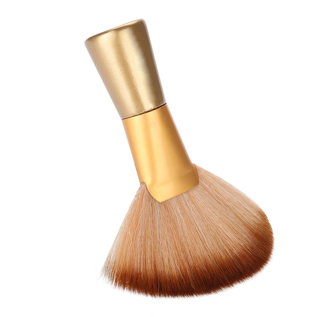 Soft Large Fan Shaped Salon Stylist Barber Neck Face Duster Hair Brush Hair Cutting Tools