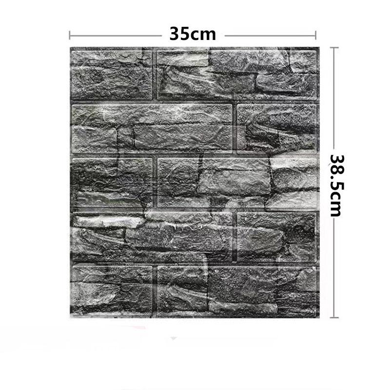 1 шт. 3D наклейки на стену для спален самоклеящиеся обои для гостиных, кухонь и ванных комнат 35 см × 38,5 см