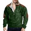 Spring And Men's Standing Collar Sweatshirt Is Outdoor Casual Sweaters Tops