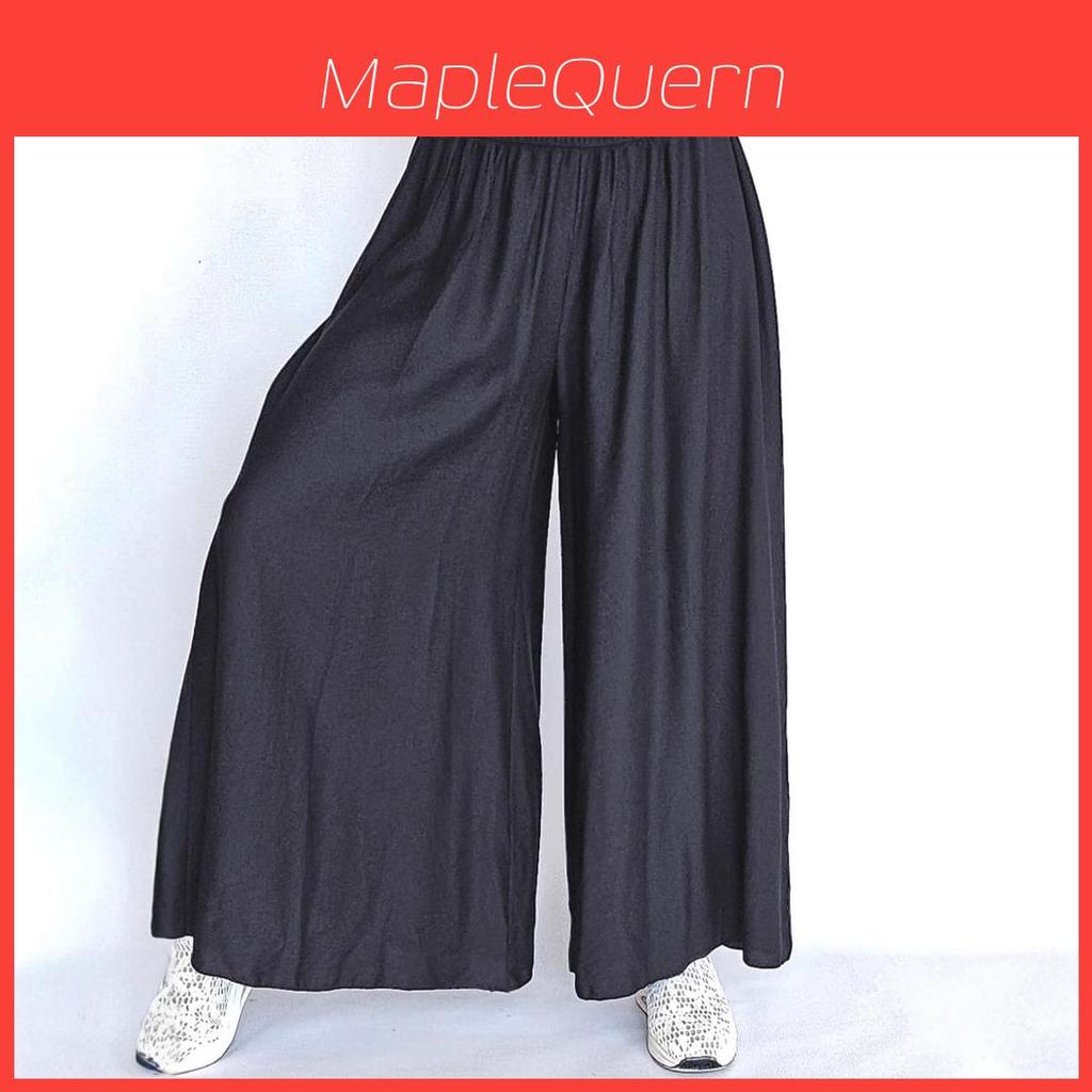 Wide Leg Pants With Elastic Waist For Casual Womens Fashion