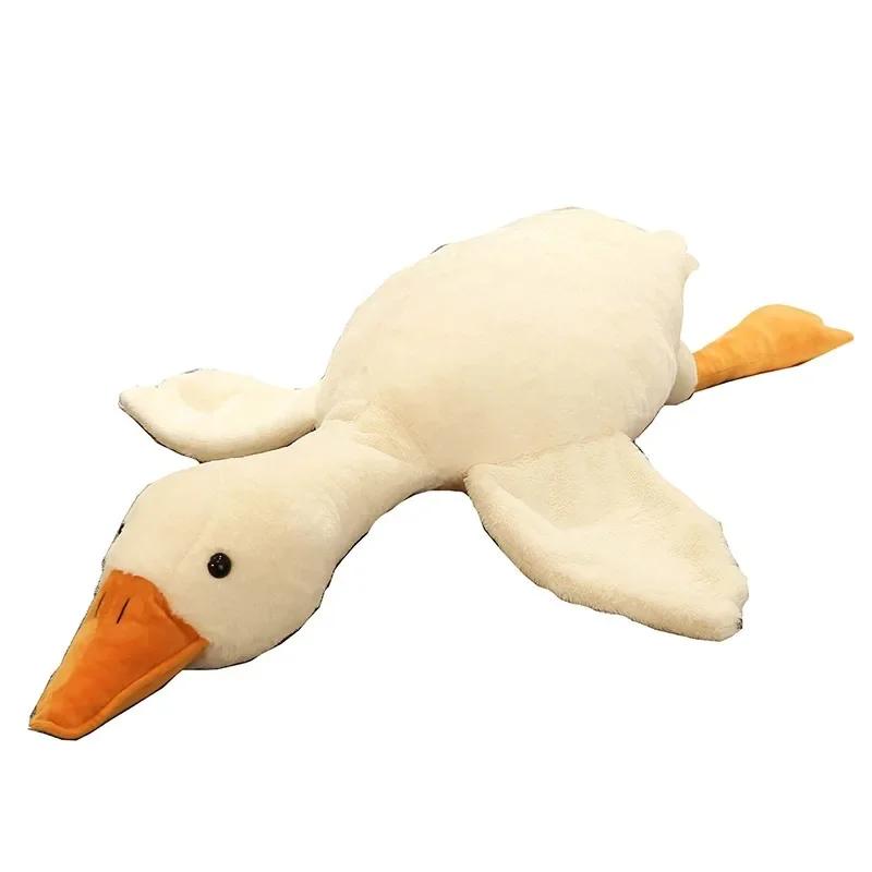 50cm Huge Cute Goose Plush Toys Big Duck Doll Soft Stuffed Animal Sleeping Pillow Cushion Gifts for Kids and Girls