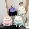 Плюшевый рюкзак Sanrio Хелло Китти Куроми Сумка Y2K Май Мелоди Почакко Студенческая школьная сумка Модная корейский стиль Девочка Сумка большой вместимости