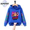 Детская толстовка K-Pop Охотники на демонов Осень Мальчики Девочки Худи Свитшот с длинным рукавом Спортивная одежда Аниме одежда Стильная