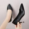 F54Большие размеры Горячая женская обувь Туфли-лодочки с острым носком из лакированной кожи Платье на высоком каблуке Лодочка Свадебные туфли Zapatos Mujer 2024