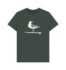 Seagull Tshirt Sustainable Gull Tee Rapanui Graphic Tshirt Highend Luxury Unisex Style Both Of Unisex And Unisex
