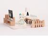 Kids' Wooden Dollhouse Castle Villa Playset - Perfect Birthday Gift