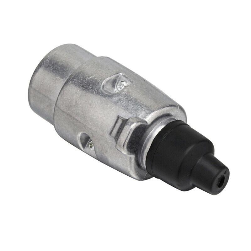 7-контактный металлический разъем для прицепа, фаркоп, гнездо для буксировочных фонарей, автомобиль, фургон, караван 12 В Apm