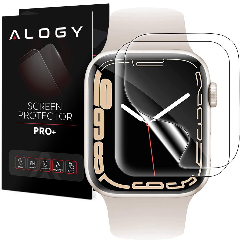 2X Folia Ochronna Hydrożelowa Hydrogel Alogy Do Smartwatcha Do Apple Watch Se (40Mm)