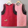 Breathable Sleeveless Apron Anti Dirty Coffee House Uniform Trendy Apron  for Baking