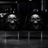 Durable Breathable Seat Protector Funny Car Headrest Covers, Ghost Skull Print Quick Change Interior Styling Protector, Universal Auto Accessories