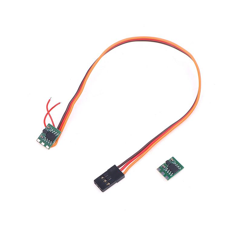 Микро 1А RC ESC DIY 5V DC Контроллер скорости щеточного двигателя Редуктор двигателя Микромоторный приводной модуль Двухпроводной щеточный контроллер ESC