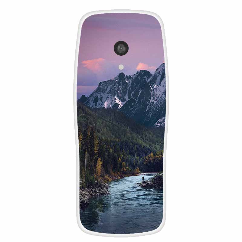 Для NOKIA 3210 2024 Чехол Оригинальный Мягкий Силикон ТПУ Чехлы для Телефона Задняя Крышка Для TA-1543 TA-1545 Модный Планетный Защитный Чехол