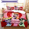 3pcs Powerpuff Cover Set - Personalized Name, HD Printed Bedding with 1 Cover and 2 Pillowcases - Perfect for Home Decor, Easy Care