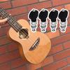 Yibuy Ukulele Tuning Peg 4pcs Black/Silver YB-TP04