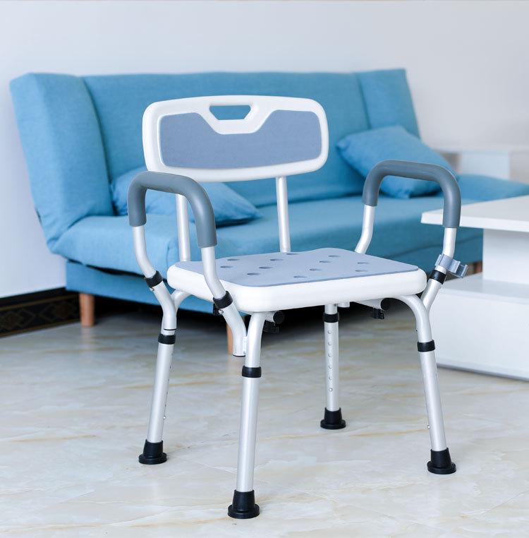 Пожилой Нескользящий Стул для Купания - Удобный для Пожилых Стул для Душа