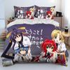 Sexy Girl High School DxD  Comforter Bedding Set,Duvet Cover Bed Set Quilt Cover Pillowcase,king Queen Size Bedding Set Kid
