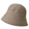 Casual Fisherman Cap Foldable Panama Hat Portable Bucket Hat  Women