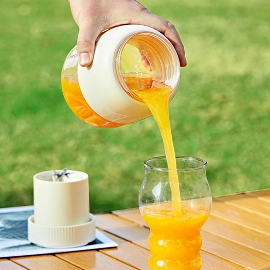 Портативная персональная соковыжималка-блендер большой емкости, не содержит BPA, легко моется, перезаряжаемый дорожный миксер с острыми лезвиями