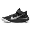 Детские кроссовки Team Hustle D10 FlyEase GS Black Metallic Silver Volt White DD7303-004