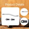 Servo Linkage Spare Parts, Stainless Steel Rod Link Linkage, Steering for TRX4 Trucks DIY