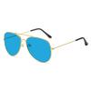 New Fashionable Color Sunglasses Men and Women Sunglasses Star Same Outdoor Driver Glasses Toad Glasses