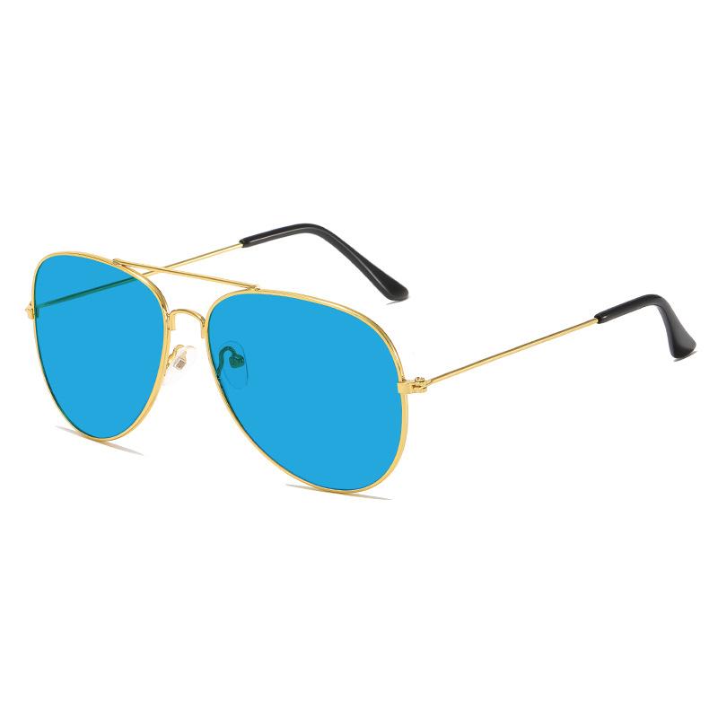 New Fashionable Color Sunglasses Men and Women Sunglasses Star Same Outdoor Driver Glasses Toad Glasses