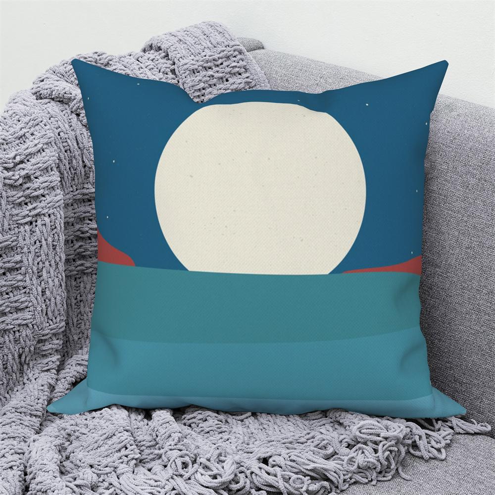 Природный ландшафт домашний диван-кровать декоративная наволочка японская подушка