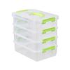 4-Layer Transparent Storage Box Large Capacity Home Storage Box Plastic Container Rack Miscellaneous Box Convenient Supplies New