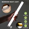 LED Cabinet Night Light USB Rechargeable Motion Sensor Closet Light Kitchen Bedroom Lighting Wall Lamp