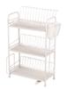 Pearl Metal Alesta Drainer Rack Slim 3 Tier Water Flowing Tray Tableware Compatible HB-1860
