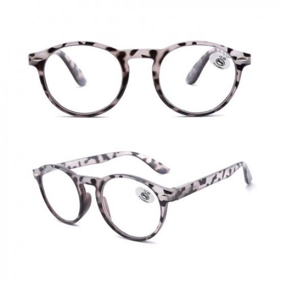 Vintage Reading Glasses Spring Hinges Round Retro Men Women Readers +1.0~3.5 NEW