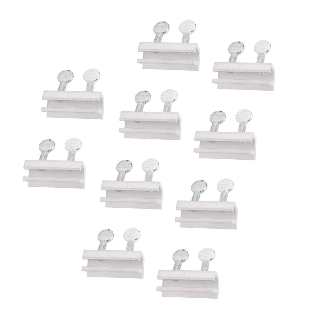10Pcs Sliding Window Lock Adjustable Vertical Horizontal Sliding Lock Kit for Safety