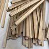 Плоская деревянная рейка из павловнии 1000 мм x 20 мм для DIY и архитектурных моделей
