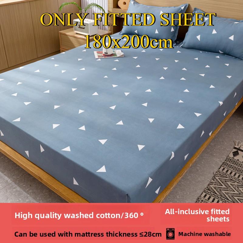 Простыня на резинке Не линяющая Не скатывающаяся Цельная простыня Нескользящая Разные размеры Постельное белье Покрывало-протектор