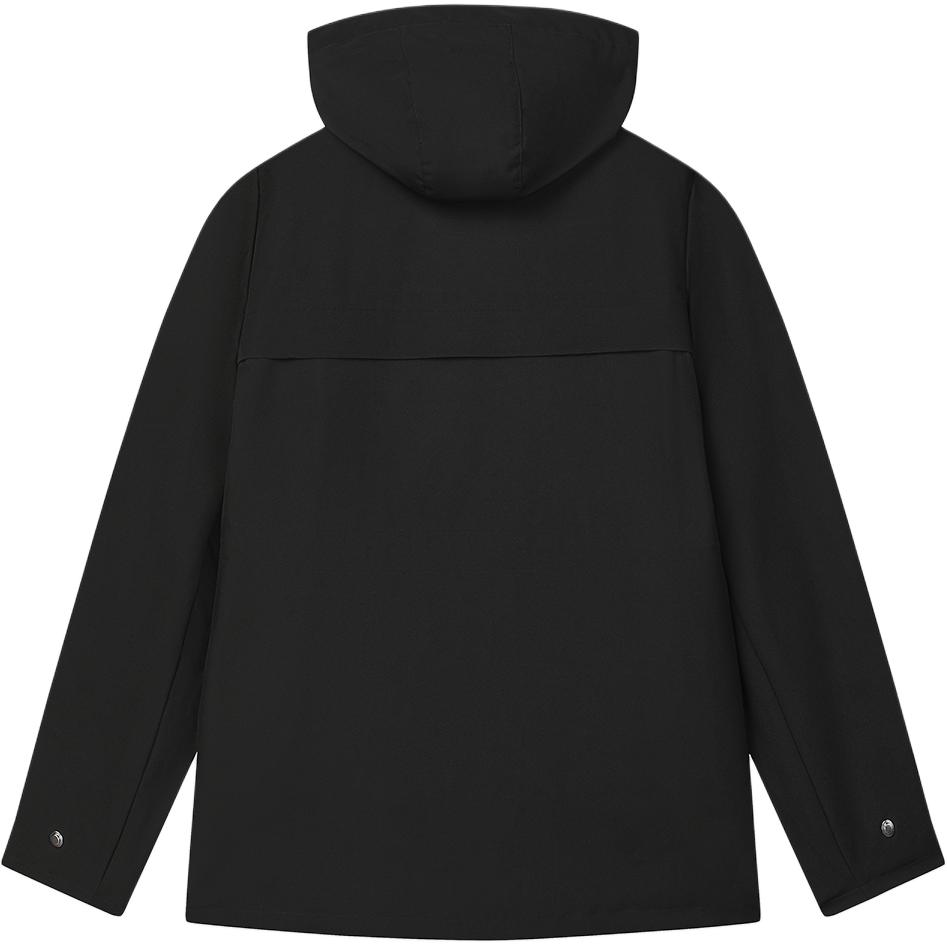 Fila Серия Наследие Модный Повседневный Свободный Теплый Хлопковый Жакет с Капюшоном Женские куртки Черный F11W518904F-BK